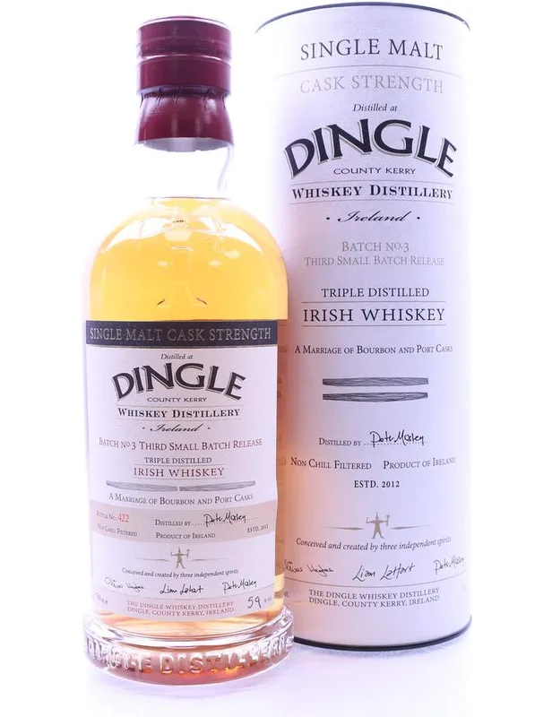Dingle – Batch 3 Cask Strength Bottle No. 422