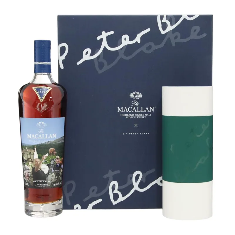Macallan – x Sir Peter Blake An Estate, A Community and A Distillery (70cl, 47.70%)