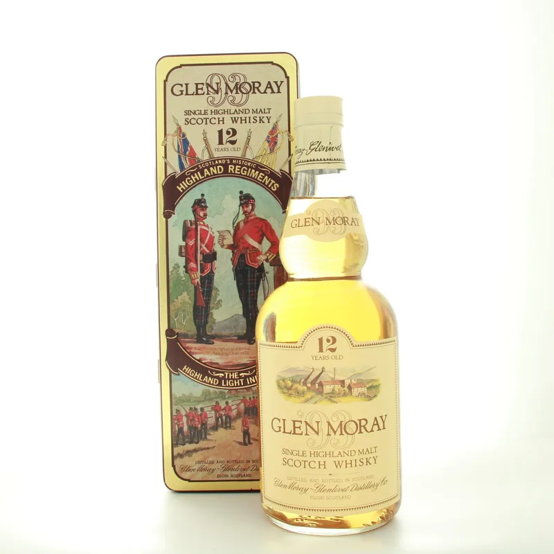 Glen Moray Highland Regiments Highland Light Infantry 12 Year Old (75cl, 43%)