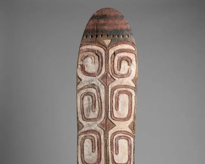 Magnificent panel, Asmat from Papua - Papua New Guinea