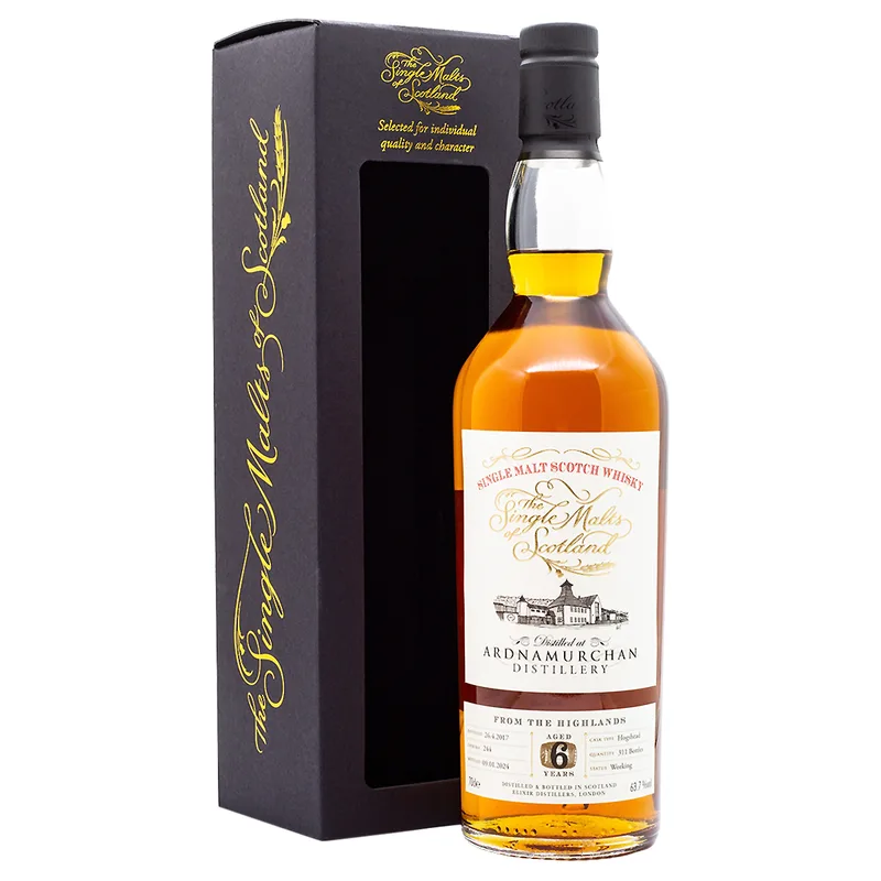 Single Malts of Scotland Ardnamurchan 6 Year Old 2017/2024 Cask 244 (70cl, 63.7%)