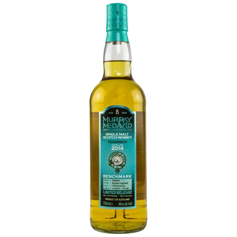 Teaninich 2014/2022 8 Year Old First Fill Koval Rye Cask - Murray McDavid
