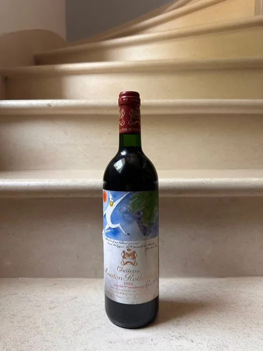 1982 Château Mouton Rothschild - Pauillac 1er Grand Cru Classé - 1 Bottle (0.75L)
