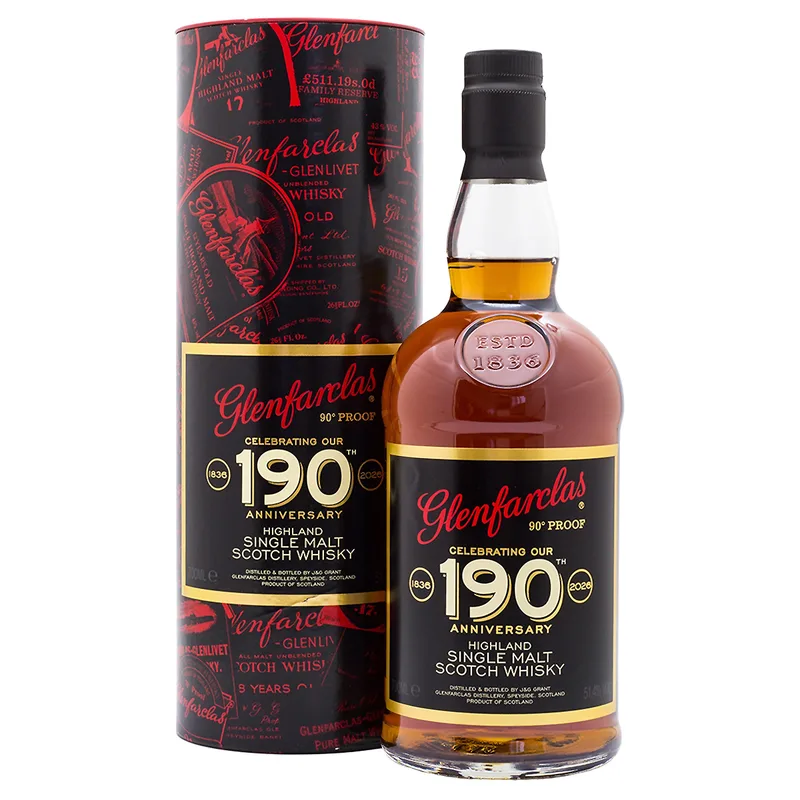 Glenfarclas – 190th Anniversary (70cl, 51.4%)