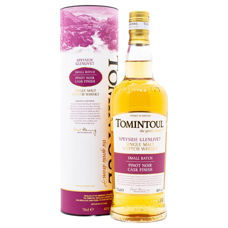 Tomintoul – Pinot Noir Cask Finish Small Batch (70cl, 40%)