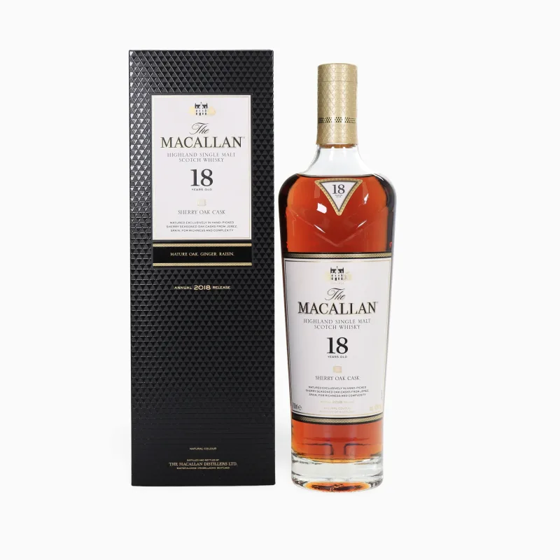 Macallan – 18 Year Old (2018) Sherry Oak