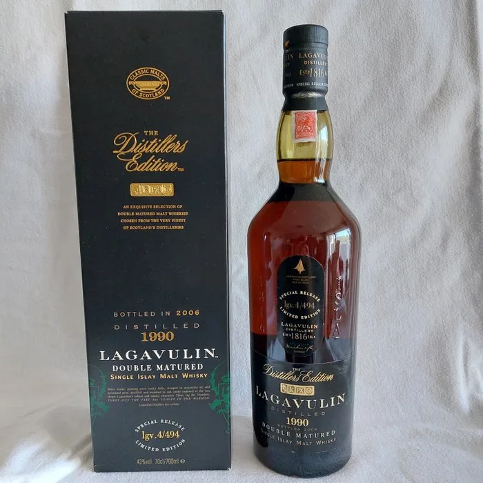 Lagavulin 1990 The Distillers Edition - b. 2006 - 1 Litre