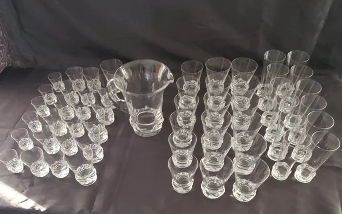 Daum - Drinking set (55) - Sorcy - Crystal