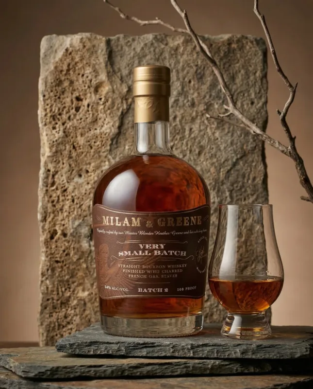 Milam & Greene Very Small Batch Straight Bourbon French Oak Finish Batch 2 (70cl, 54%)