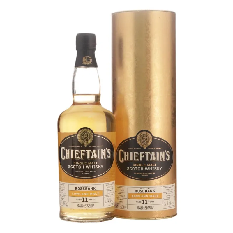 Rosebank – 1991 Chieftain's 11 Year Old (70cl, 43.00%)