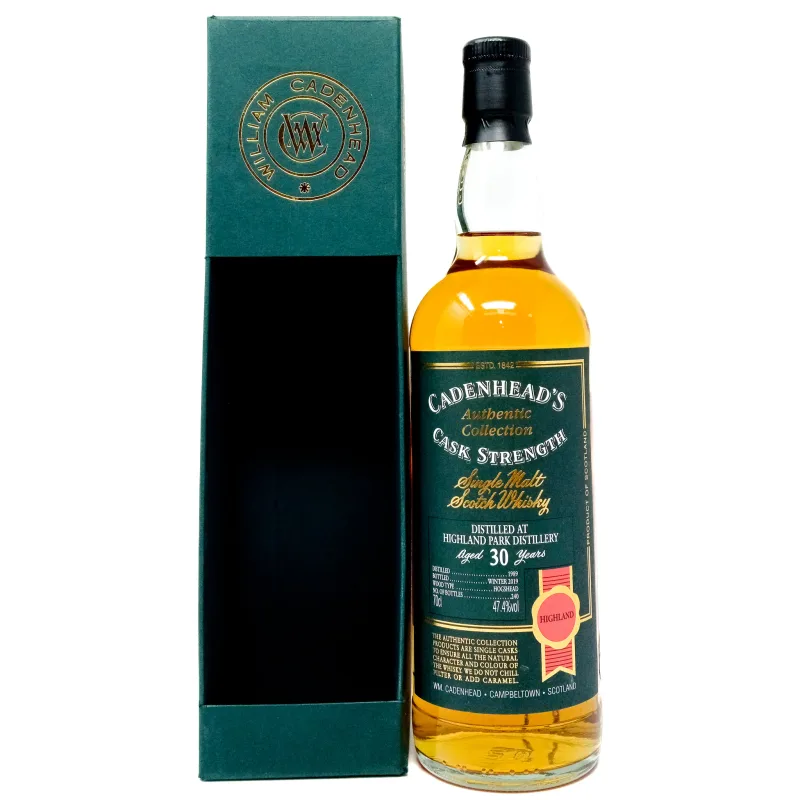 Highland Park – 1989 30 Year Old Cadenhead's Cask Strength (70cl, 47.4%)