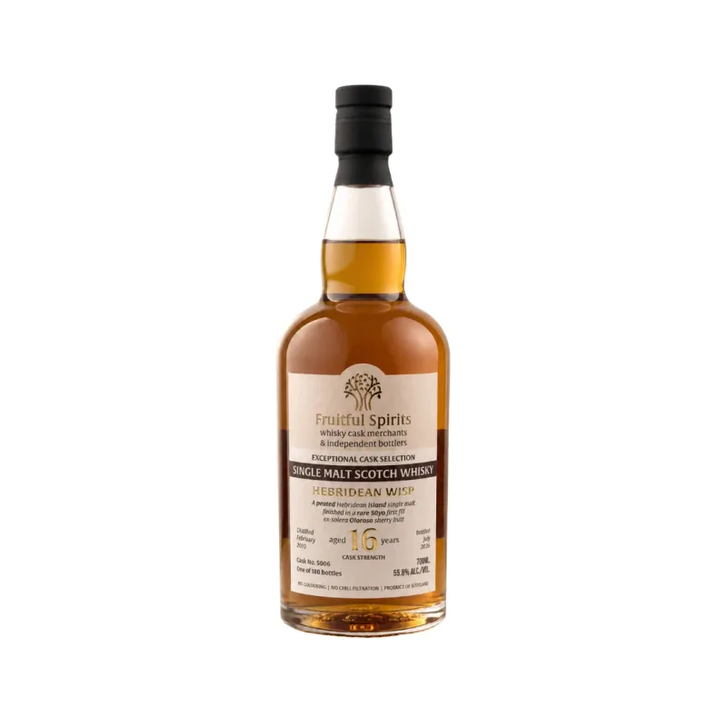 Hebridean Wisp 16 Year Old Fruitful Spirits (70cl, 55.8%)