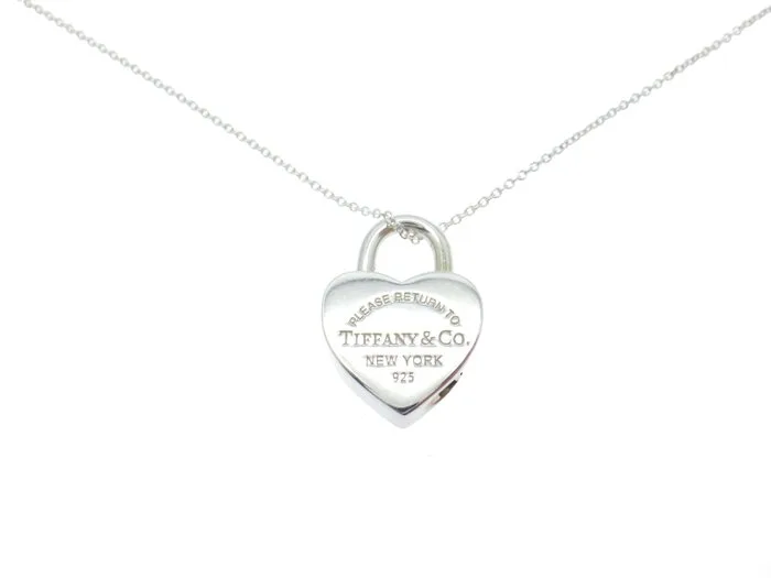 Tiffany & Co. - Necklace - Return to Tiffany Heart Padlock 925 Silver
