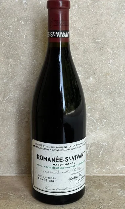 2001 Domaine de la Romanee-Conti - Romanée-Saint-Vivant Grand Cru - 1 Bottle (0.75L)
