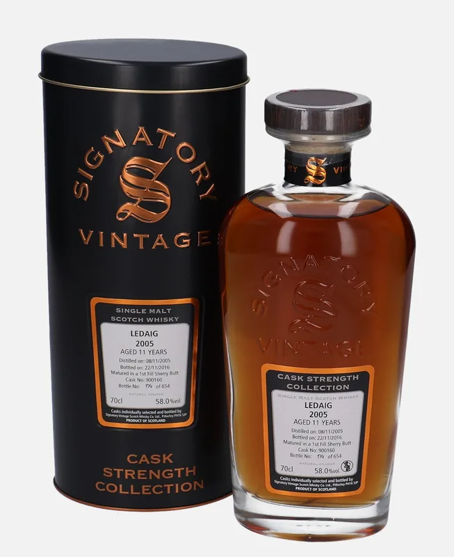 Tobermory – 2005 11 Year Old Signatory Vintage Scotch Whisky Co. Cask Strength Collection