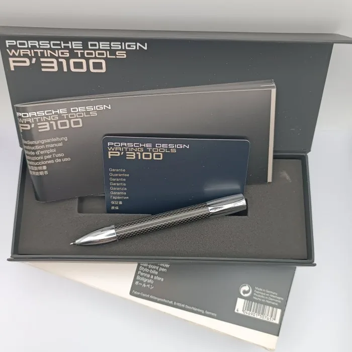 Pen - Porsche - Penna a Sfera tascabile Porsche Design P3140 "Shake" - FULL SET