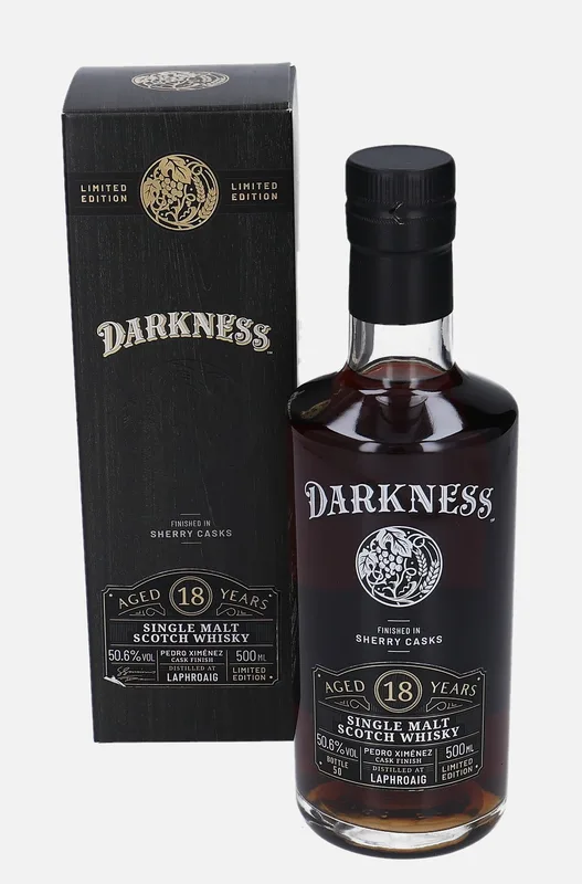 Laphroaig – 18 Year Old Atom Brands Darkness 11688 01 (50cl, 50.6%)
