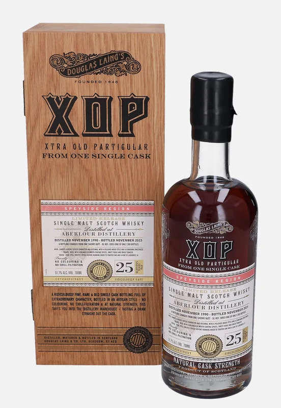Aberlour – 1990 25 Year Old Douglas Laing Xtra Old Particular
