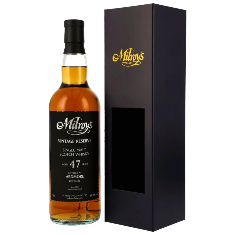 Ardmore – 47 Year Old 1978 Milroys Bourbon Hogshead #8