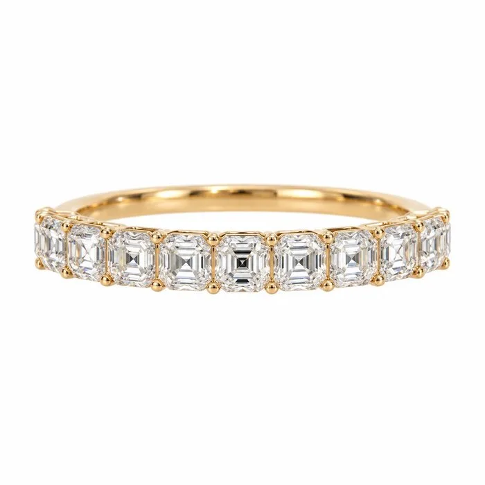 Ring - 14 kt. Yellow gold - 3.09ct. tw. Diamond (Lab-grown)