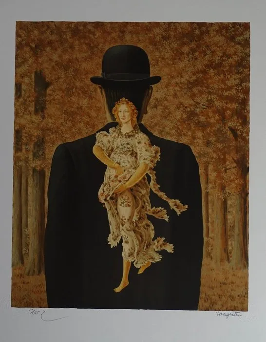 René Magritte (1898-1967) - Le Bouquet tout fait
