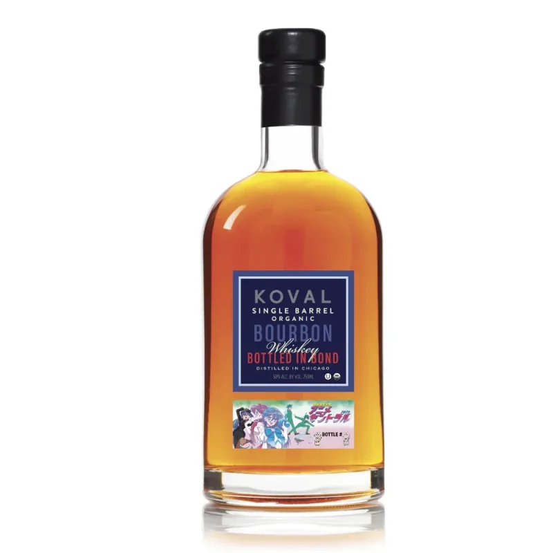 Koval Anime Central Single Barrel Bourbon Bottled in Bond
