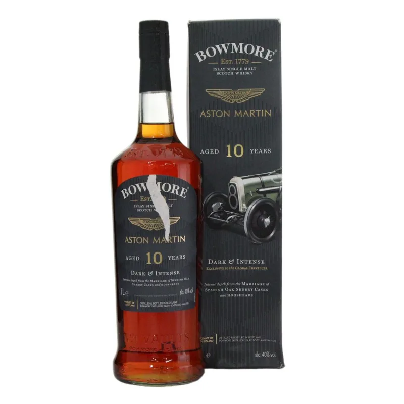 Bowmore – 10 Year Old Dark & Intense - Aston Martin Edition 4 Litre (100cl, 40.00%)