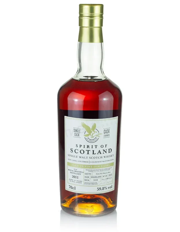 Royal Brackla – 14 Year Old 2011 Spirit of Scotland (59.8%)