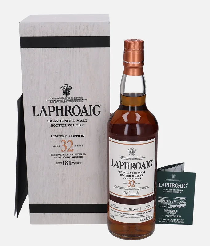 Laphroaig – 32 Year Old (70cl, 46.6%)