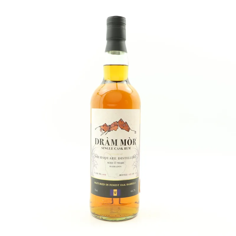 Foursquare – 13 Year Old Barbados Dram Mor (70cl, 60.9%)