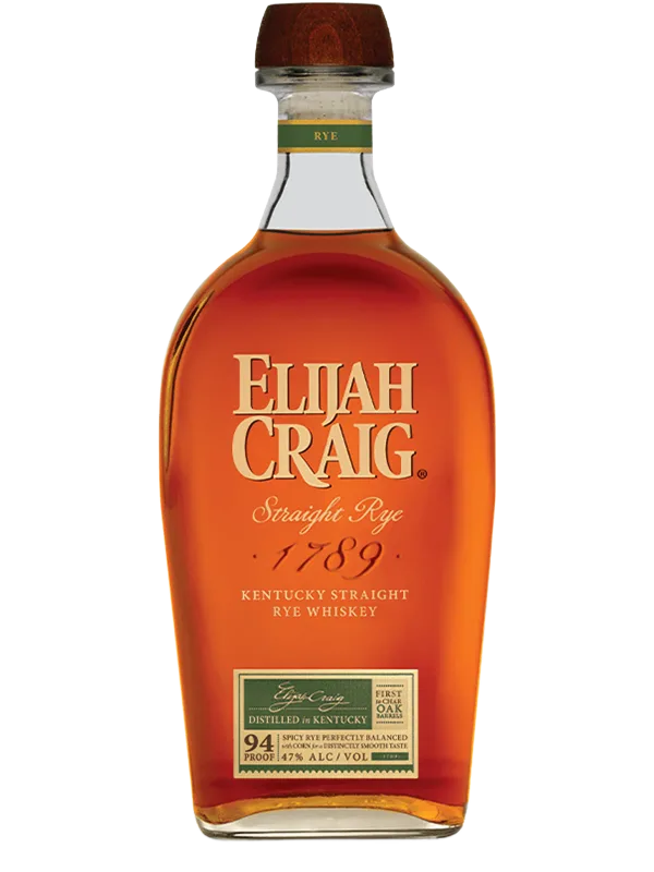 Elijah Craig Straight Rye Whiskey