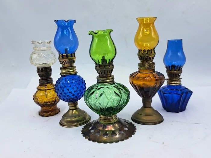 Lamp - oil lamps - Glass - 5 mood lights