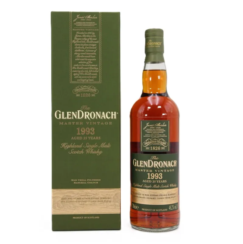 GlenDronach – 25 Year Old 1993 Master Vintage (2019) (70cl, 48.2%)