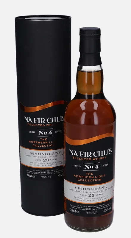 Springbank – The Northern Light Collection 1998 23 Year Old Na Fir Chlis Limited Edition No.4