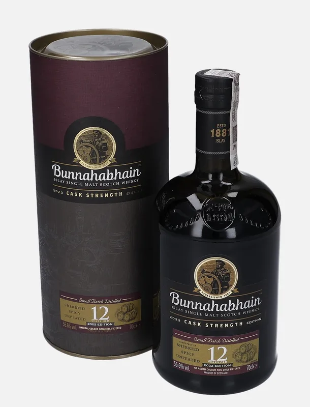 Bunnahabhain – 12 Year Old 2022 Edition (70cl, 56.6%)