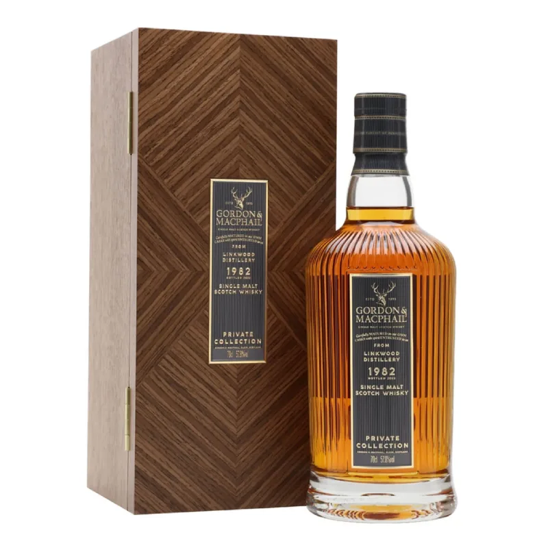 Linkwood – 40 Year Old 1982 Gordon & MacPhail Private Collection Single 1st Fill Sherry Butt (2022) (70cl, 57.8%)