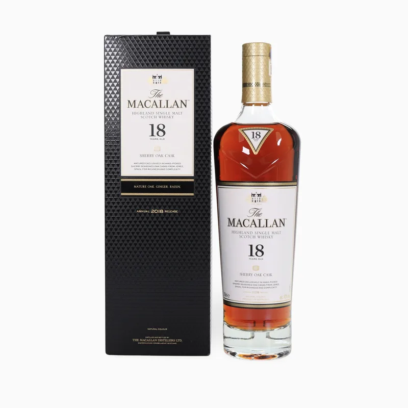 Macallan – 18 Year Old (2018) Sherry Oak