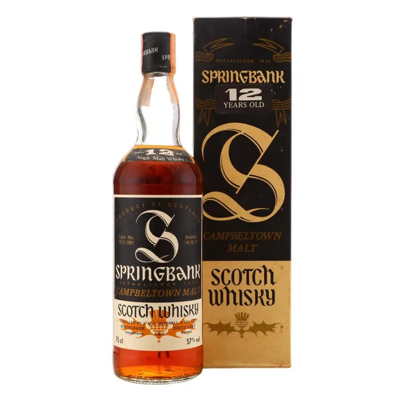 Springbank – 1972 12 Year Old