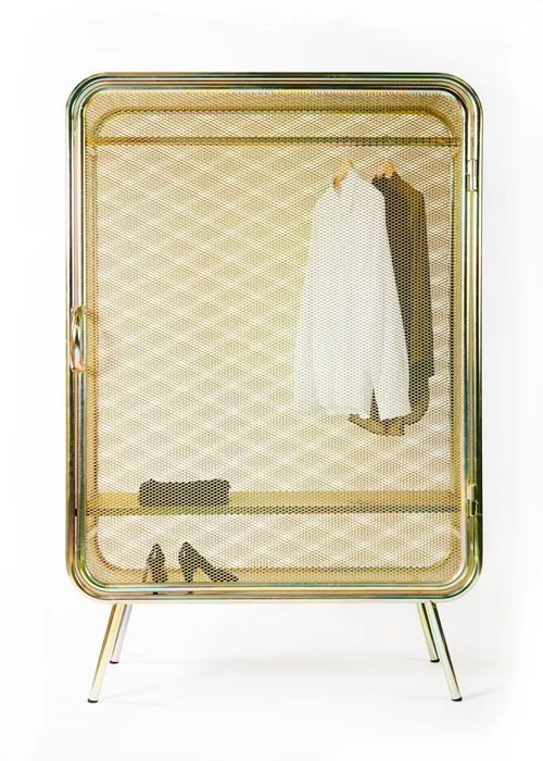 Jesse Visser - Cupboard - Steel - Harold cabinet, showroom model