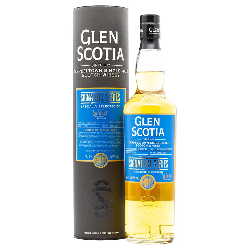 Glen Scotia – Signature Series 2023 Release Germany Exclusive Campbeltown Single Malt Scotch Whisky (70cl, 46%)