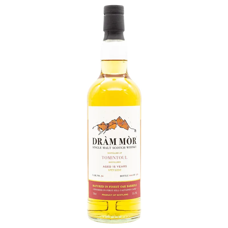 Dràm Mòr Tomintoul 15 Years 2005/2020 Cask 32 (70cl, 56.1%)