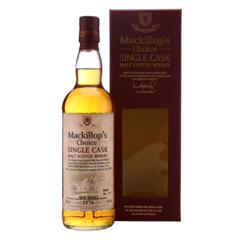 Royal Brackla – 1976 Mackillop's Choice