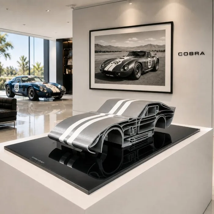 Shelby Cobra Daytona 1965 - 1/12 Scale - Sculpture XXL - 01/30 Pcs - New Items - Legends Cars - By Automobilia Art - Art Sculpture - SHELBY - 2025