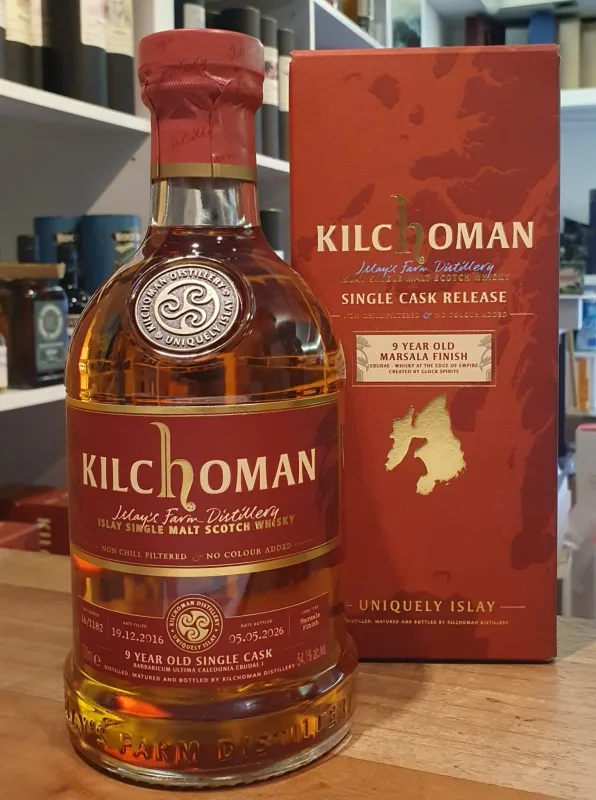 Kilchoman – Marsala Single Cask 2016 9 Year Old Ebudae (70cl, 54.1%)