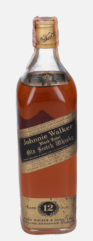 Johnnie Walker – Black Label 12 Year Old (75cl, 40%)