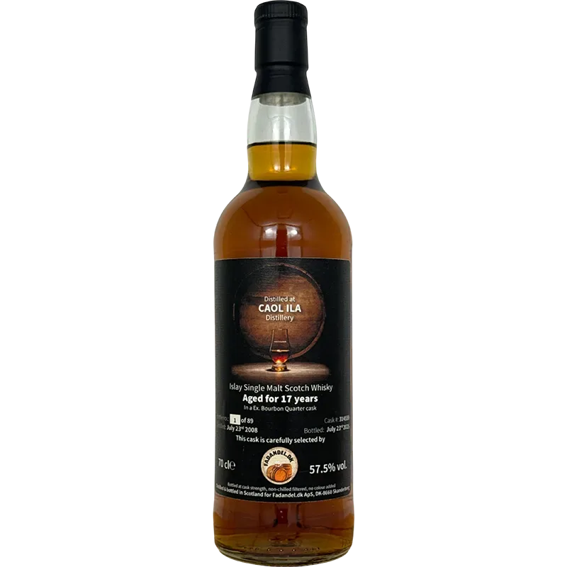Caol Ila – 17-Year-Old (Ex-Bourbon Quarter Cask) (70cl, 57.5%)