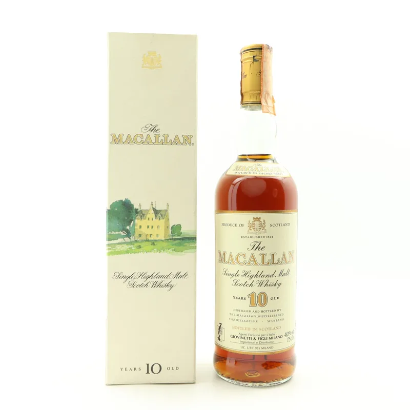 Macallan – 10 Year Old Old Style 75cl (75cl, 40%)