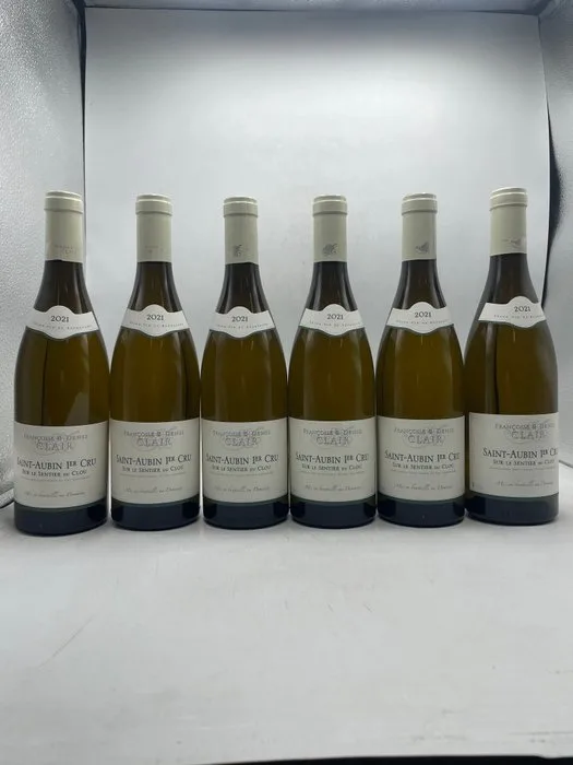 2021 Domaine Françoise Denis Clair "Sur Le Sentier Du Clou" Blanc - Saint-Aubin 1er Cru - 6 Bottles (0.75L)