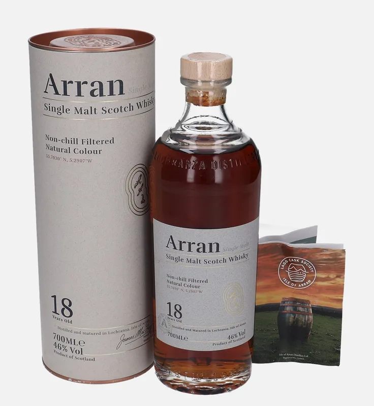 Arran – 18 Year Old (70cl, 46%)