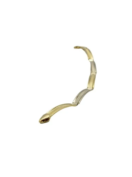 Bracelet - 18 kt. Yellow gold, White gold